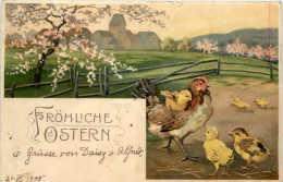 Ostern - Prägekarte - Ostern