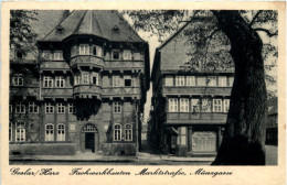 Goslar, Fachwerkbauten, Marktstrasse, Münzgasse - Goslar