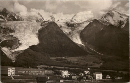 Chamonix - Village Et Glacier Des Bossons - Chamonix-Mont-Blanc