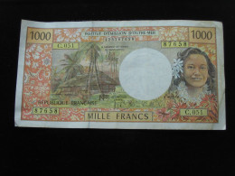 1000 Mille Francs 1996 - Institut D'émission D'outre Mer   **** EN ACHAT IMMEDIAT **** - Papeete (Polynésie Française 1914-1985)
