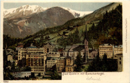 Bad Gastein Mit Gamskarkogel - Litho - St. Johann Im Pongau