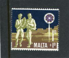 MALTA - 1969  1d CHRISTMAS  MINT NH - Malte