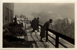 Bayerische Zugspitzbahn, Terrasse Im Sporthotel Schneefernerhaus - Garmisch-Partenkirchen