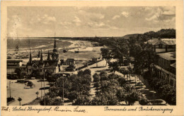 Seebad Heringsdorf, Promenade Und Brückeneingang - Usedom