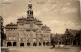 Lüneburg, Das Rathaus Und Heinehaus - Lüneburg