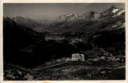 Kulm Hotel Muottas Muragl Mit Blick Auf Die Oberengadiner Seen - Other & Unclassified