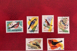 HONGRIE 1961 6v Oblitérés YT 1478 / 1483 Ucello Oiseau Bird Pájaro Vogel HUNGARY UNGARN MAGYAR UNGHERIA - Other & Unclassified