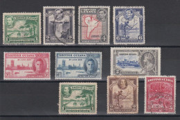 GUIANA 1 Lot De 10 Timbres Neufs** Et Oblitérés (G2) - Guyane Britannique (...-1966)