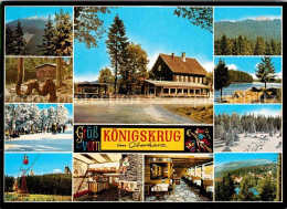 72840443 Koenigskrug Harz Gaststaette Landschaftspanorama Bergbahn Koenigskrug H - Sonstige & Ohne Zuordnung
