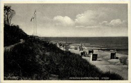 Seebad Bauerhufen I. Pomm., Strand - Pommern