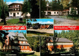 72840442 Koenigskrug Harz Schullandheim Haus Waldfrieden Stephan Lutter Huette G - Autres & Non Classés