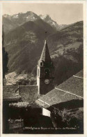 Eglise De Gryon Et Les Dents De Morcles - Gryon