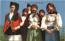 Costumi Sardi Della Baronia - Andere & Zonder Classificatie