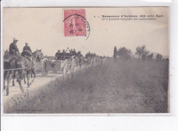 AGEN: Manoeuvres D'automne 1904, 18e D'artillerie Regagnant Son Cantonnement - Très Bon état - Agen