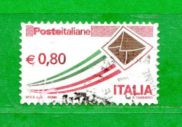 Italia ° - Anno 2014 - Posta Italiana - € 0,80   Busta Che Spicca Il Volo. - 2011-20: Gebraucht