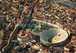 72840339 Verona Veneto Fliegeraufnahme Mit Arena Verona - Other & Unclassified