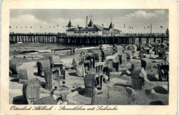 Seebad Ahlbeck, Strandleben Mit Seebrücke - Usedom