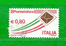 Italia ° - Anno 2014 - Posta Italiana - € 0,80   Busta Che Spicca Il Volo. - 2011-20: Used