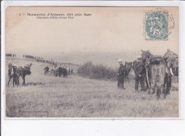 AGEN: Manoeuvres D'automne 1904, Infanterie Défilée Devant Fals - état - Agen