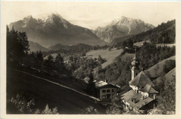 Berchtesgaden, Maria Gern Mit Watzmann Und Hochkalter - Berchtesgaden