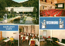 72840306 Karlovy Vary Lazenske Sanatorium Richmond Kinosaal Speisesaal  - Czech Republic