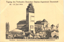 Darmstadt - Tagung Des Verbandes Deutscher Diplom Ingenieure 1924 - Darmstadt