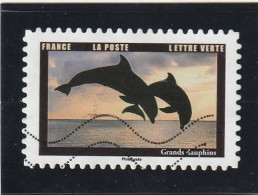 FRANCE  2022  Y&T 2105 Lettre Verte Oblitéré - Used Stamps