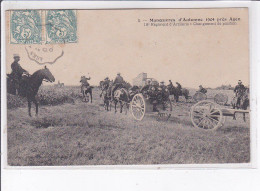 AGEN: Manoeuvres D'automne 1904, 18e Régiment D'artillerie, Changement De Position - Très Bon état - Agen