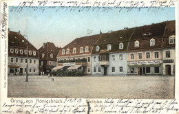 Gruss Aus Königsbrück - Marktplatz - Koenigsbrueck