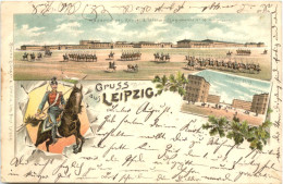 Gruss Aus Leipzig - Litho - Leipzig