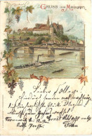 Gruss Aus Meissen - Litho - Meissen