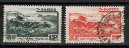 SPM - YV 341 & 342 Obliteres , Cote 11,75 Euros - Usati