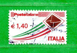 Italia ° -  2009 -  Posta Italiana, €  1,40.  Unif. 3155. - 2001-10: Usados