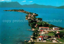 72840223 Sirmione Lago Di Garda Fliegeraufnahme Sirmione Lago Di Garda - Autres & Non Classés