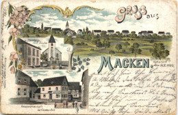 Gruss Aus Macken Hunsrück - Litho - Mayen