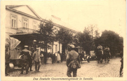 Das Deutsche Gouvernementsgebäude In Suwalki - Poland