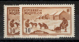 SPM - Variété - 10 Quasiment Noir - YV 171 N* + 1 Normal En Comparaison - Unused Stamps