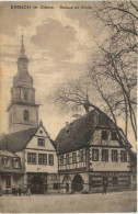 Erbach Im Odenwald - Rathaus Mit Kirche - Andere & Zonder Classificatie