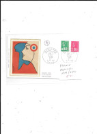 FRANCE FDC N° 1891/1892  MARIANNE - 1970-1979