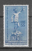 Italien - Selt./postfr. Bessere SM Aus 1950 - Michel 792! - 1946-60: Nieuw/plakker