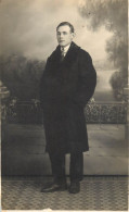 Souvenir Photo Postcard Elegant Man Haircut 1929 - Photographs