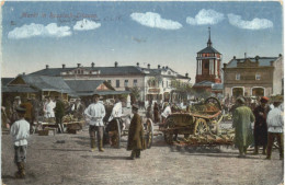 Markt In Russisch Litauen - Feldpost - Lithuania