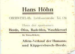 Oberwesel - Hans Höhn - Oberwesel