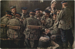 WW1 - Landsturmleute In Flandern - War 1914-18