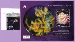 Portugal / Madeira  2024 , EUROPA CEPT Unterwasser Fauna + Flora / Fauna E Flora Subaquátucas - Postfrisch / MNH / (**) - Neufs