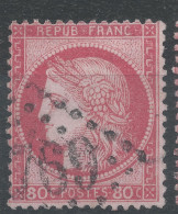 Lot N°83442   Variété/n°57, Oblitéré GC 1769 LE HAVRE(74), Indice 1, Fond Ligné Horizontal - 1871-1875 Ceres