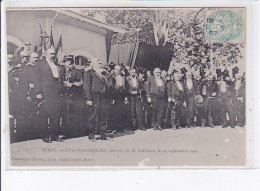 NERAC: Fêtes Présidentielles, Arrivée De M. Fallières 29 Septembre 1906 - Très Bon état - Nerac