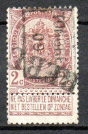 1286 Voorafstempeling Op Nr 55 - TONGRES 09 - Positie B + Stempel REBUT - Rollini 1900-09