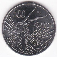 Tchad Banque Des Etats De L'Afrique Centrale. Essai 500 Francs 1976 A  , En Nickel , KM# E9, FDC - Ciad