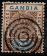 GAMBIE 1898 O - Gambia (...-1964)